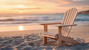 Creative DIY Adirondack Beach Chair Variation