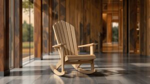 Creative DIY Adirondack Rocker for Porches