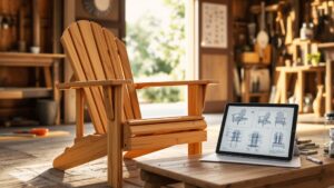 Premium Paid Adirondack Chair Plans With 3D Drawings