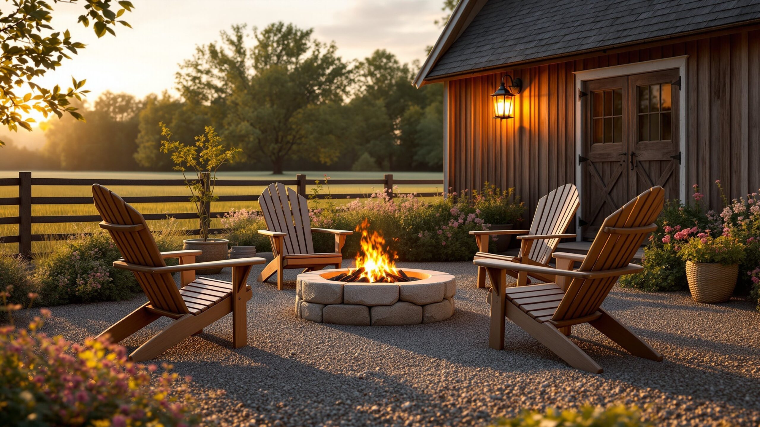 Farmhouse Chic Adirondack Chairs: A Growing Trend