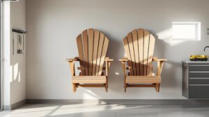 How to Store Adirondack Chairs in Small Spaces
