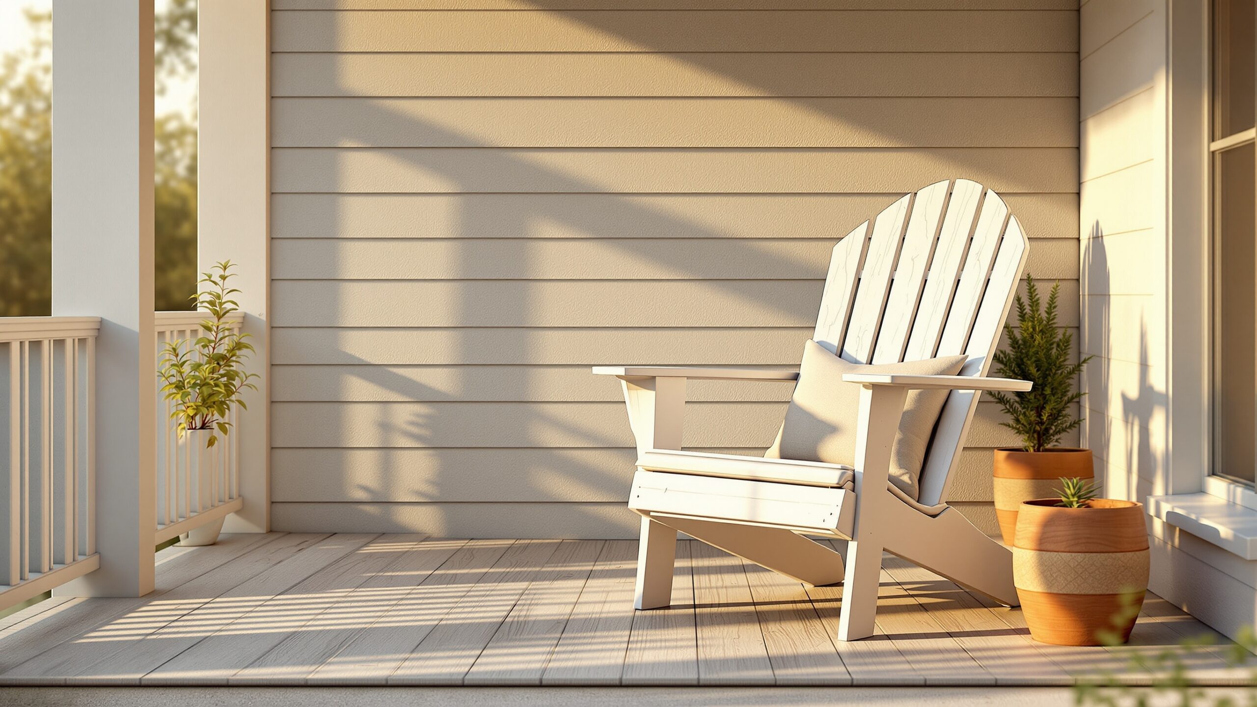 Farmhouse Whitewashed Adirondack Chair Finishes